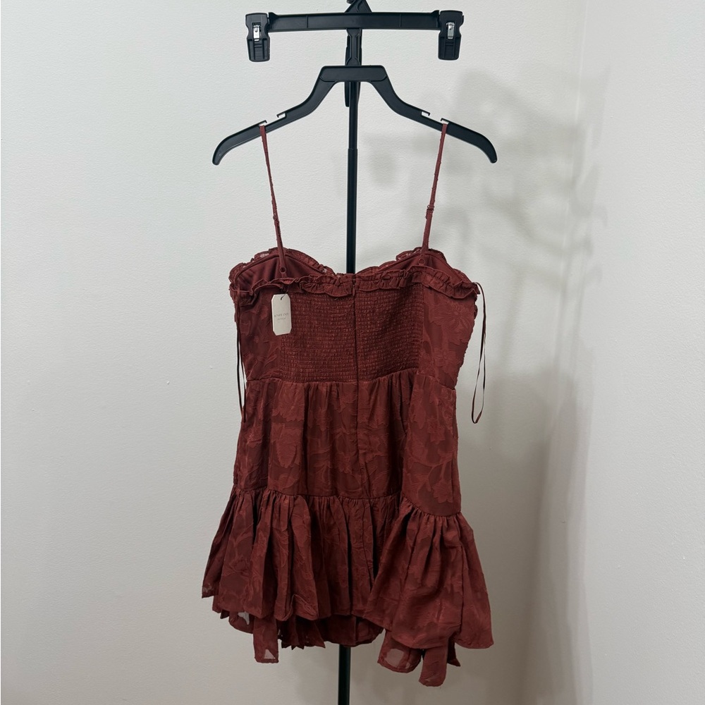 Altar'd State Burgundy Mini Dress - Picture 6 of 7